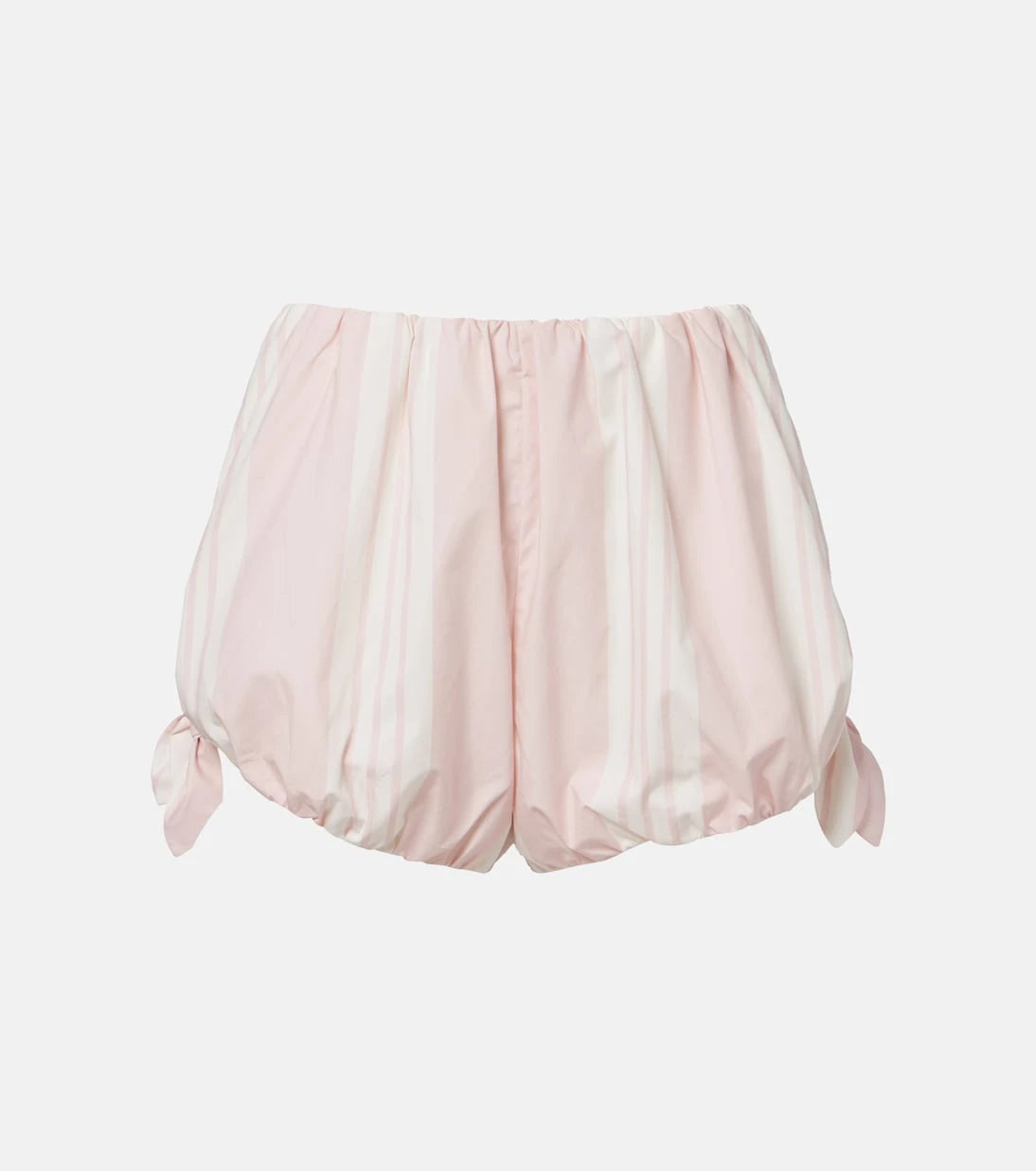 Posse - Rosie striped cotton shorts