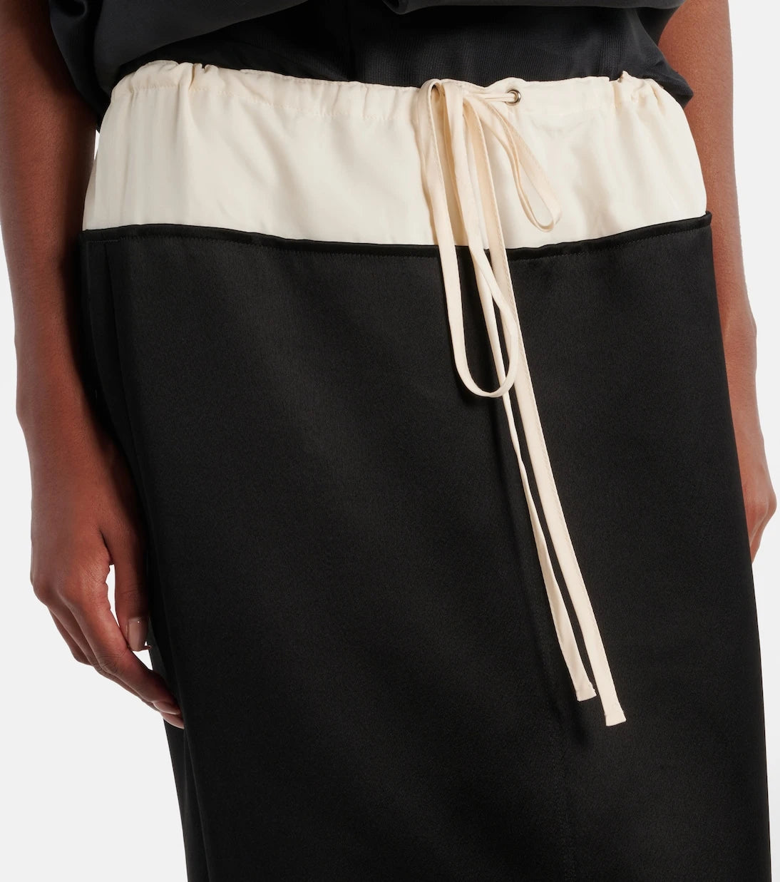 Khaite - Chet satin maxi skirt