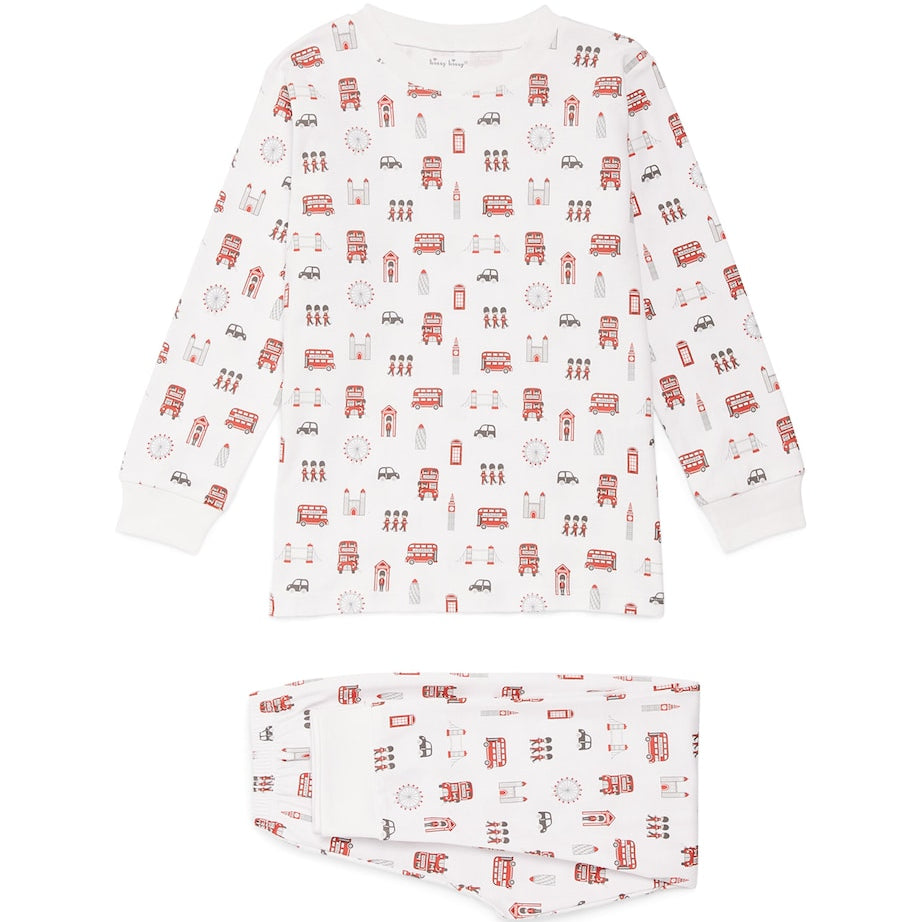 Pima Cotton Lively London Pyjamas (2-6 Years)