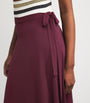 Eres Burgundy Julieta Wrap Maxi Sarong