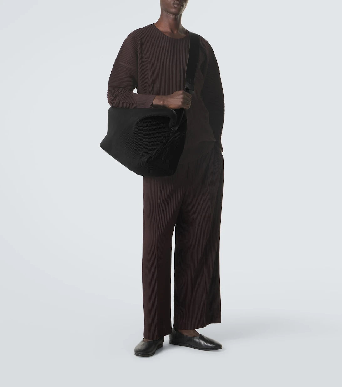 Homme Plissé Issey Miyake - Pleats shoulder bag