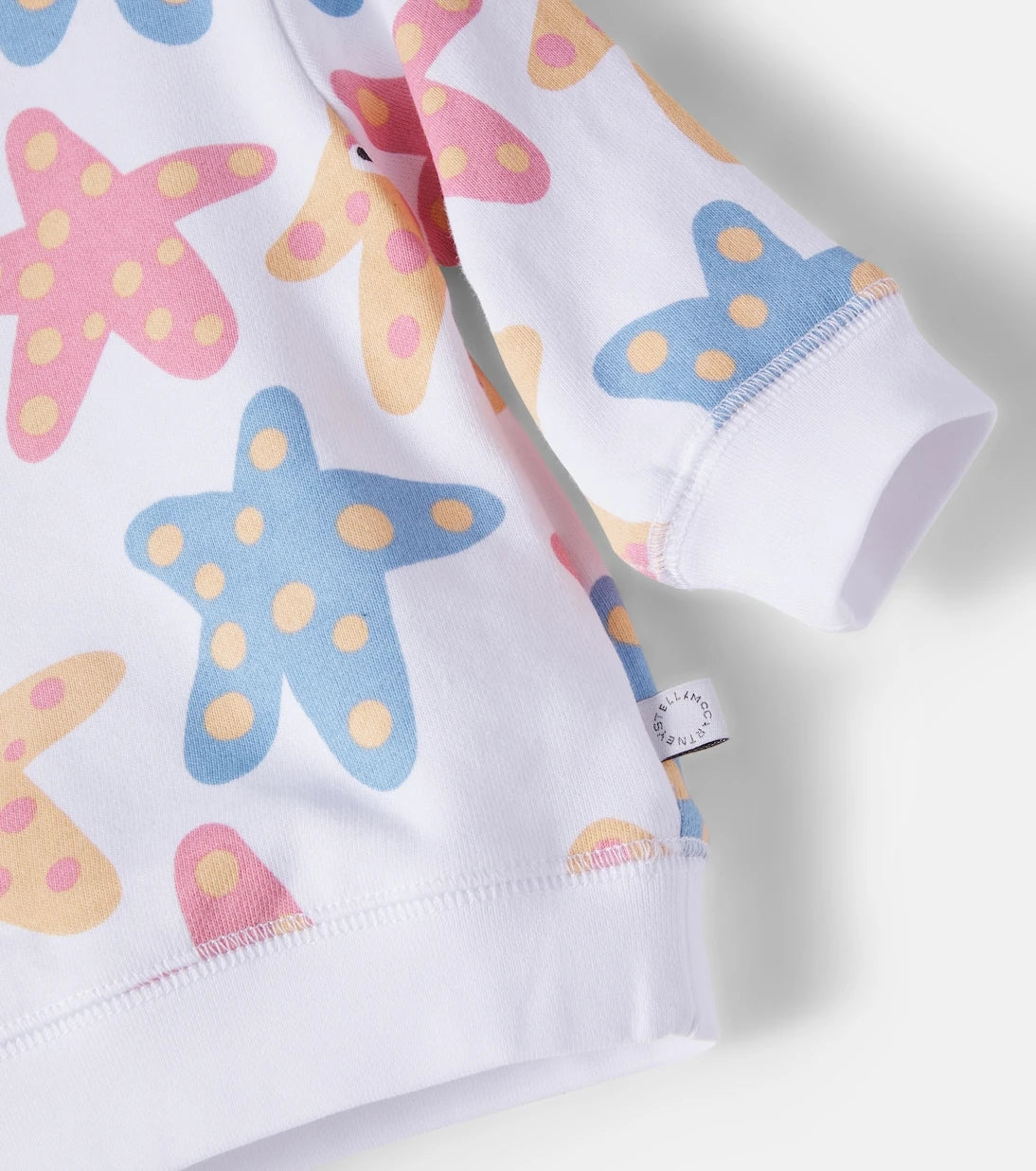Stella McCartney Kids - سويت شيرت أطفال من جيرسيه القطن المطبوع