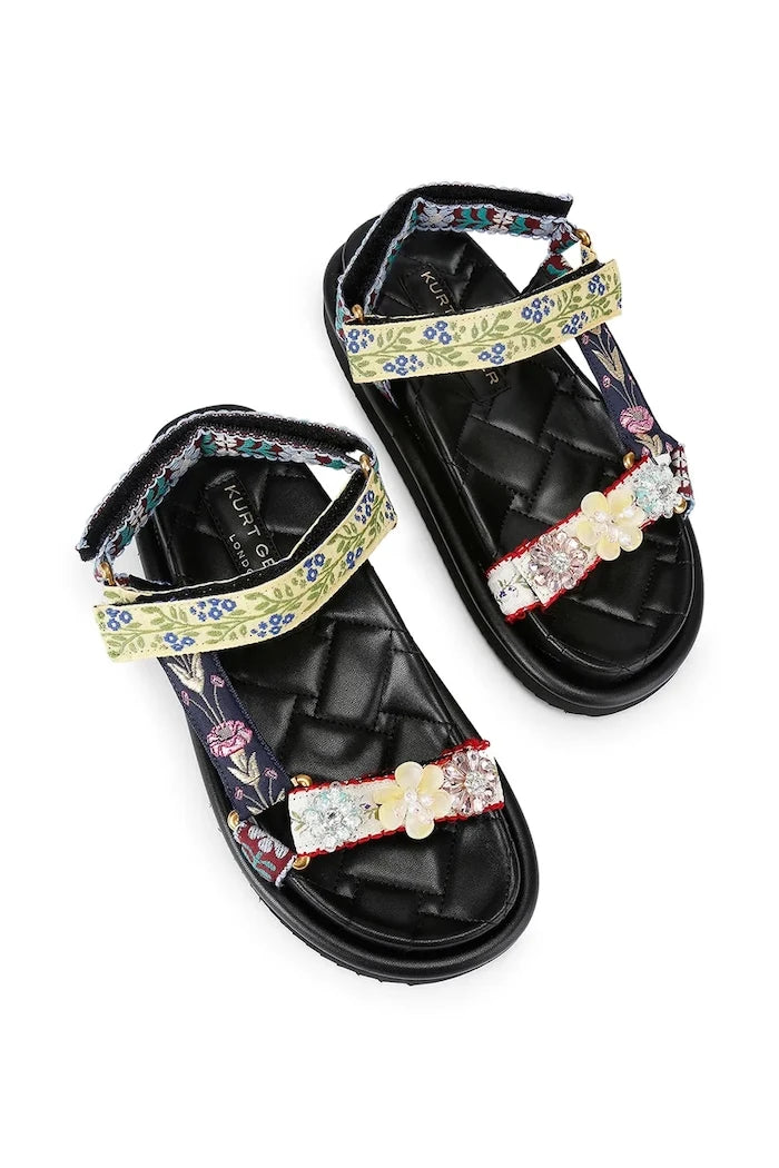 Kurt Geiger London kadın düz taban sandalet Orson Sandal