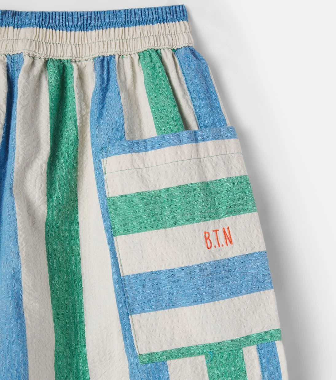 Bonton - Lois striped cotton shorts