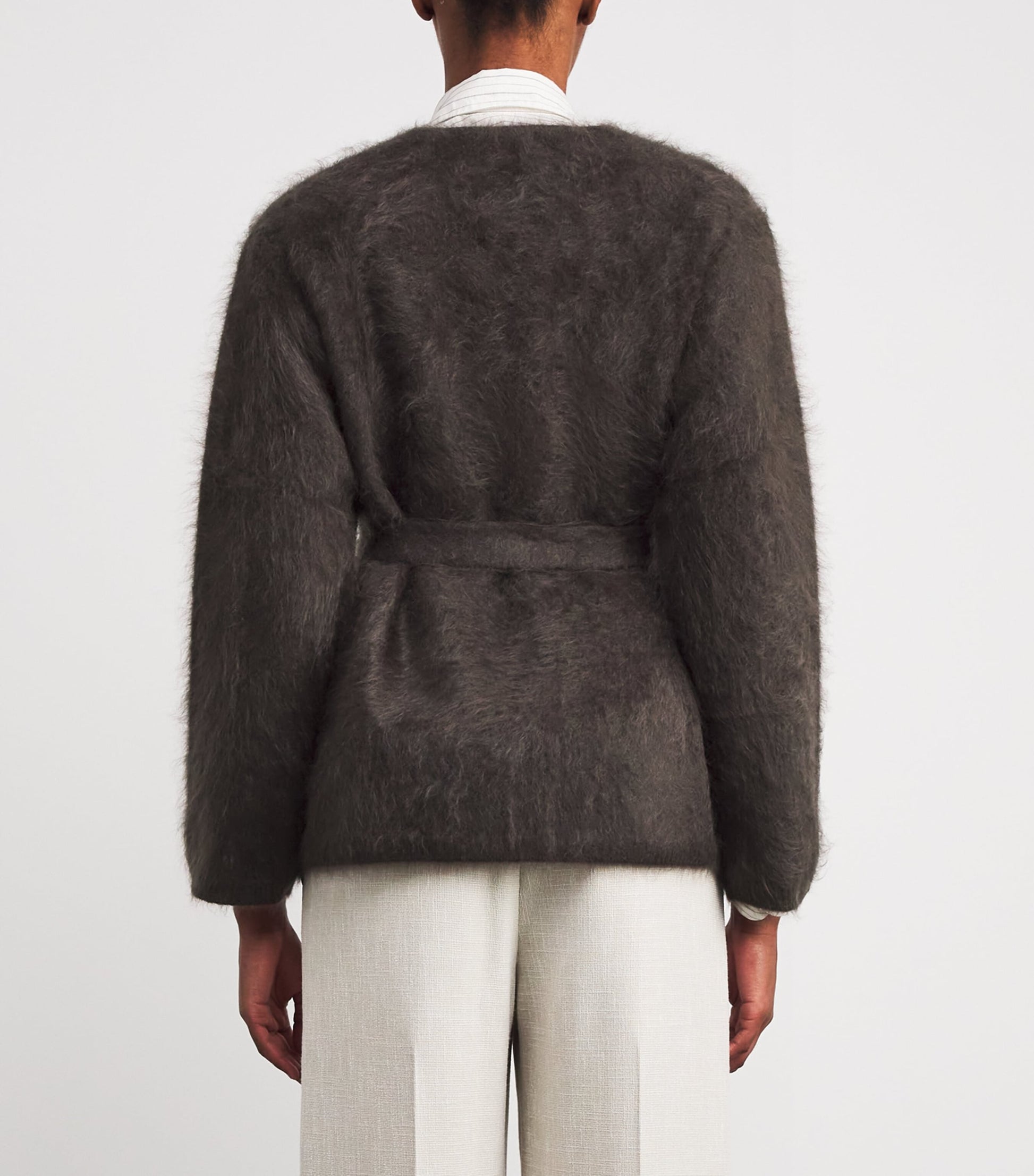 Cashmere Aria Cardigan CHOCOLATE