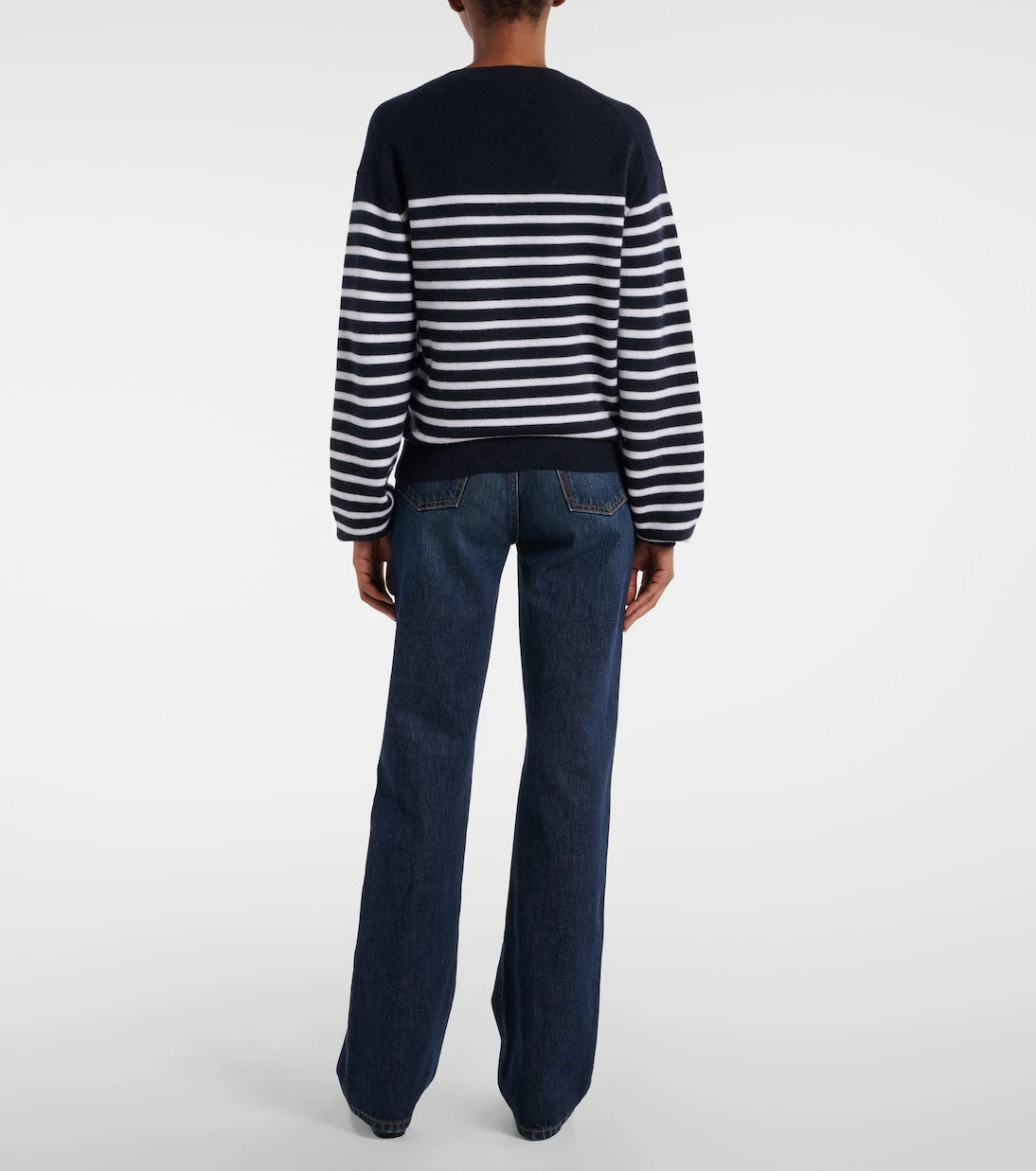 Khaite - Viola striped cashmere-blend sweater