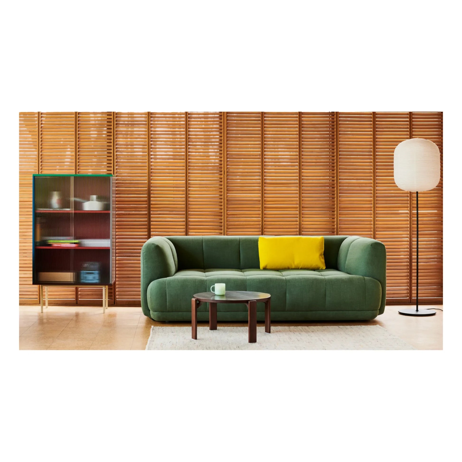Hay - Quilton 2-Seater sofa  | Khaki