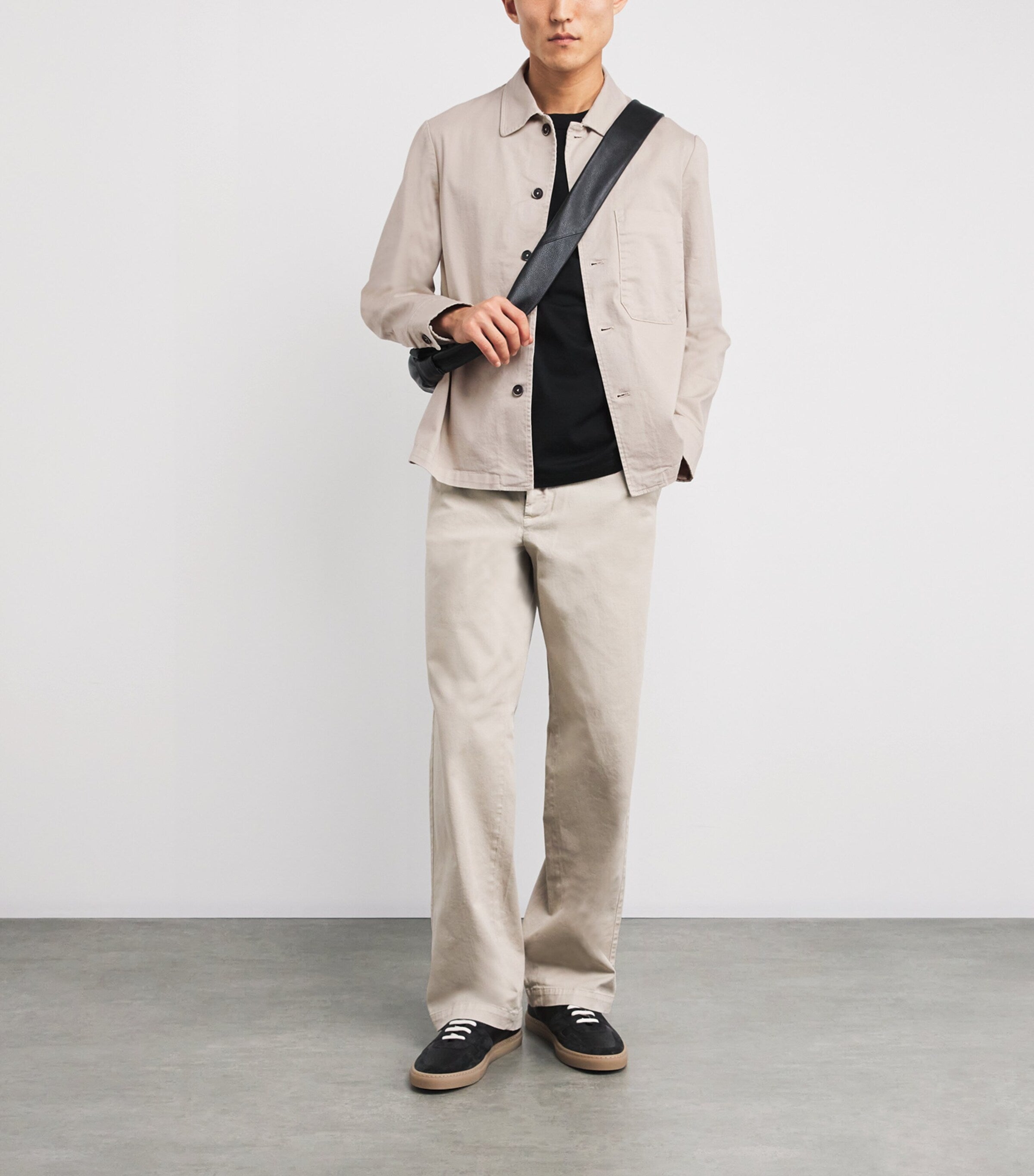 Barena Beige Stretch-Cotton Overshirt