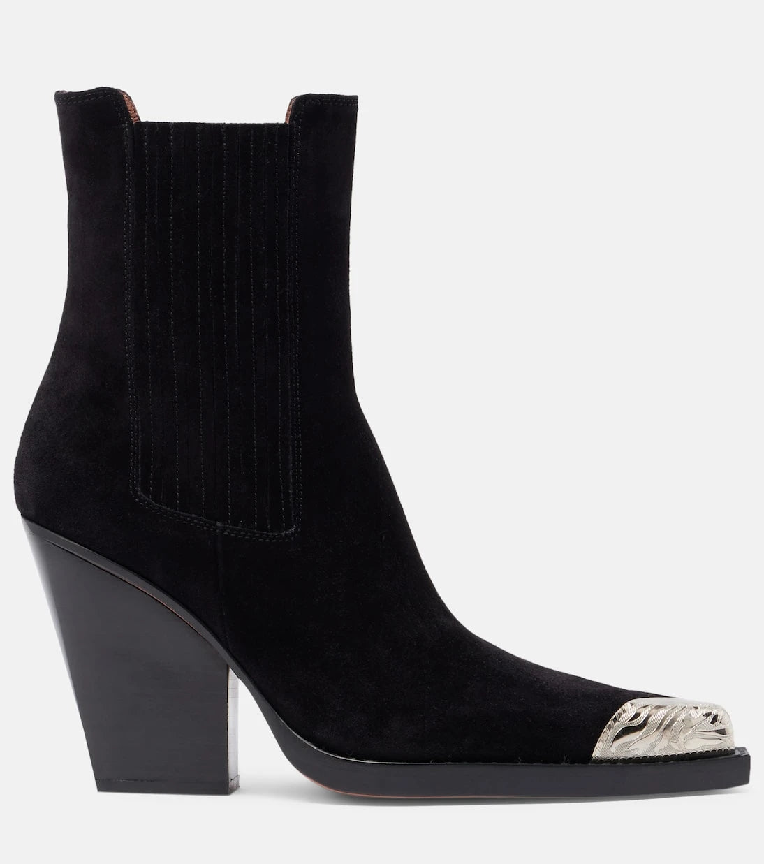 Paris Texas - Dallas embellished suede ankle boots