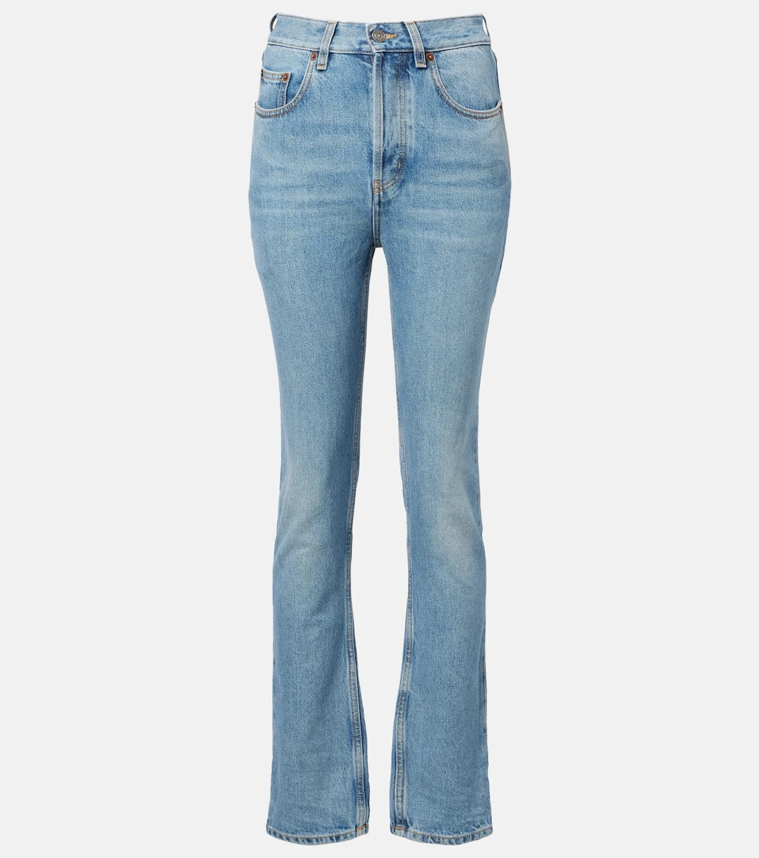 Saint Laurent - Mid-rise bootcut jeans