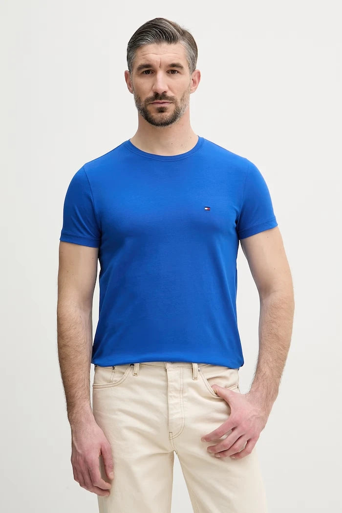 Tommy Hilfiger basic erkek pamuklu elastan tişört