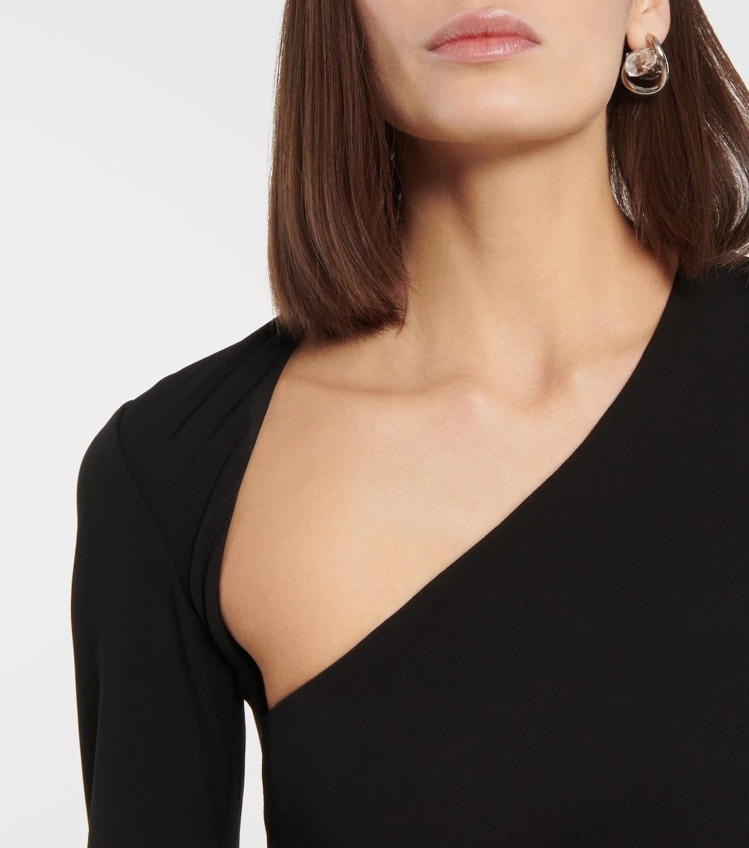 Alex Perry - Asymmetric jersey maxi dress