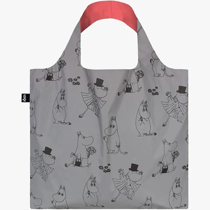 LOQI Family Pattern x Moomin El Bagaj Çantası 50 × 42 cm