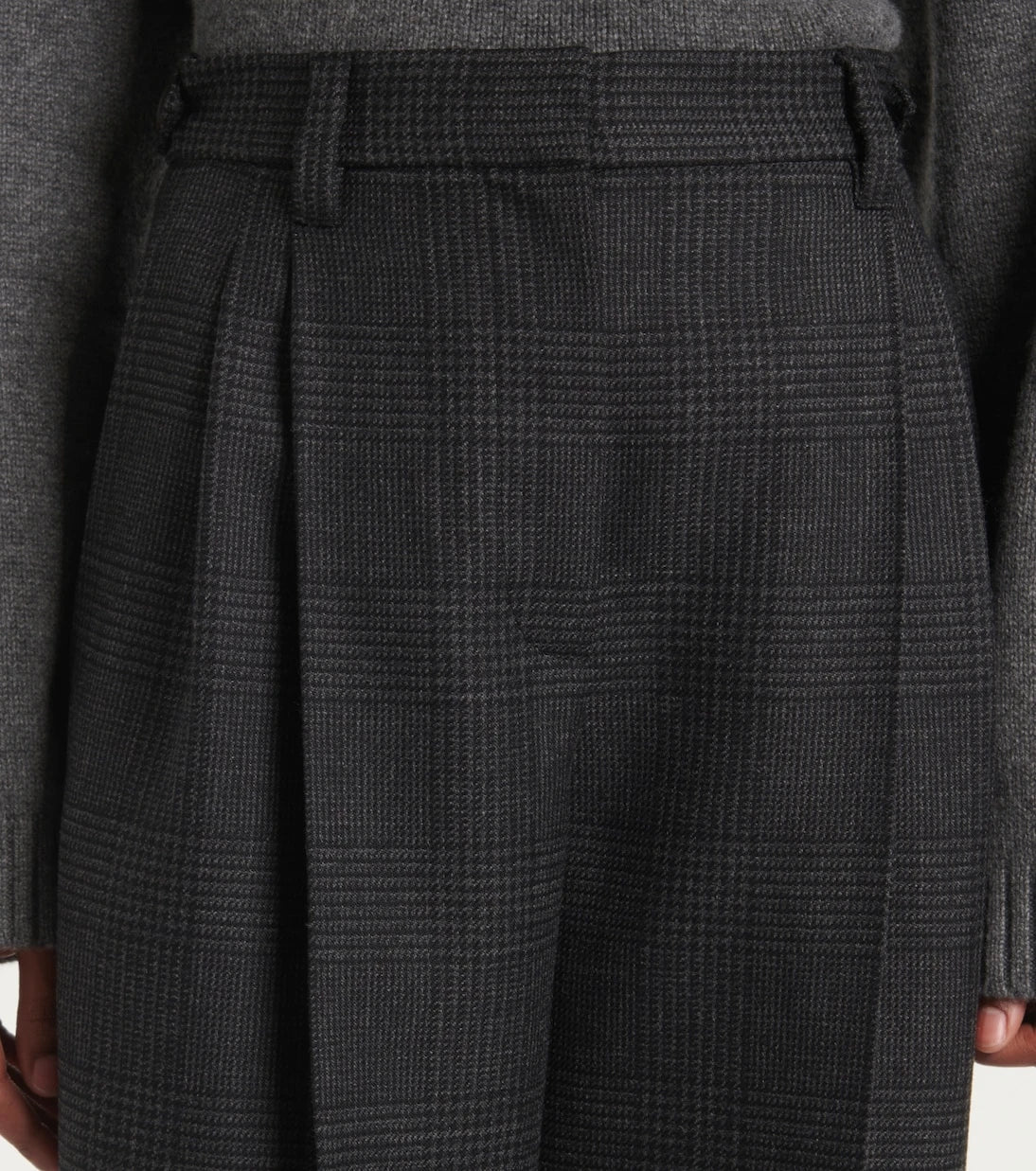 Brunello Cucinelli - High-rise wool wide-leg pants