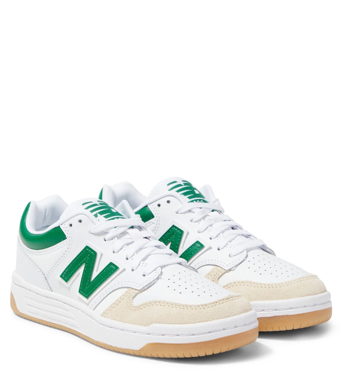 New Balance Kids - حذاء رياضي جلد 480 للأطفال