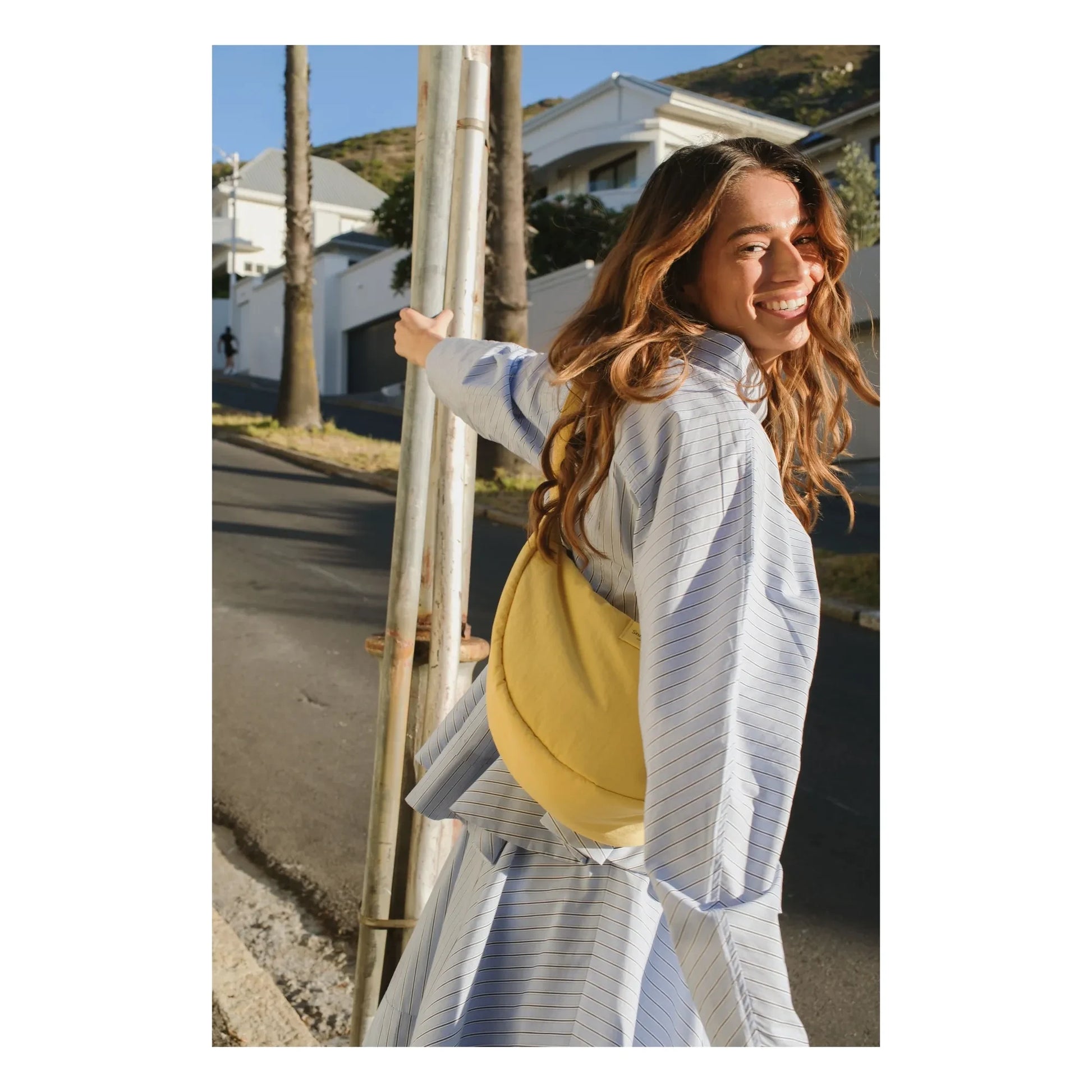 Studio Noos - Banana bag | Pale yellow