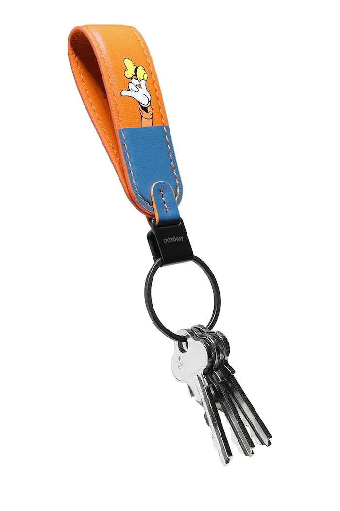 Orbitkey doğal deri anahtarlık 3,5 x 1,6 x 11,8 cm