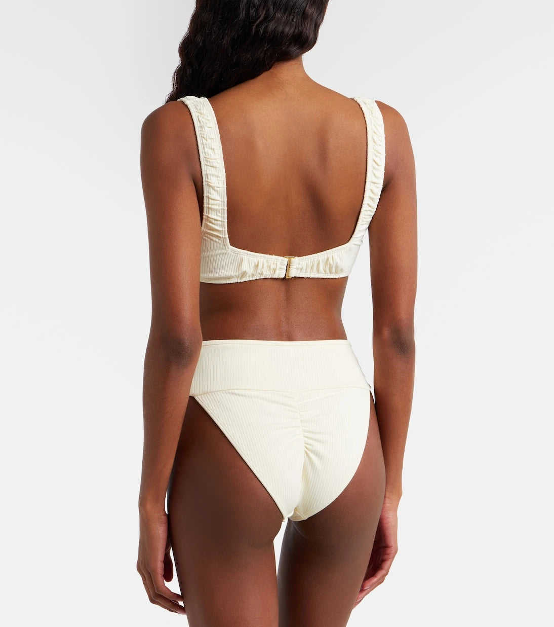 Montce - Tamarindo ribbed-knit bikini bottoms