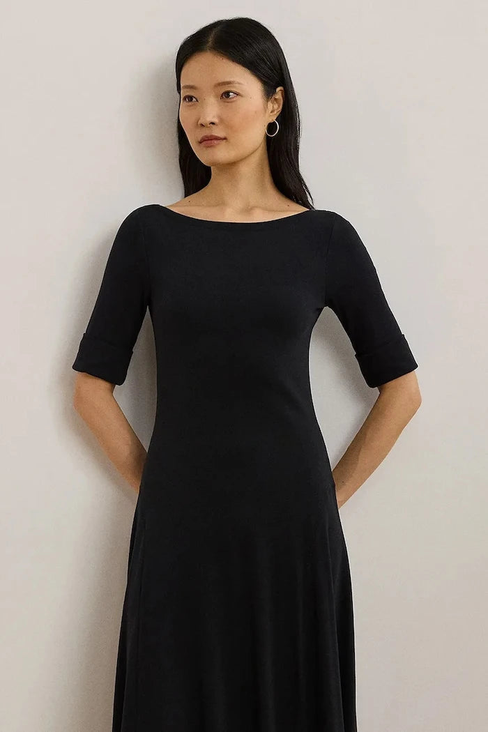 Lauren Ralph Lauren pamuklu kloş elbise