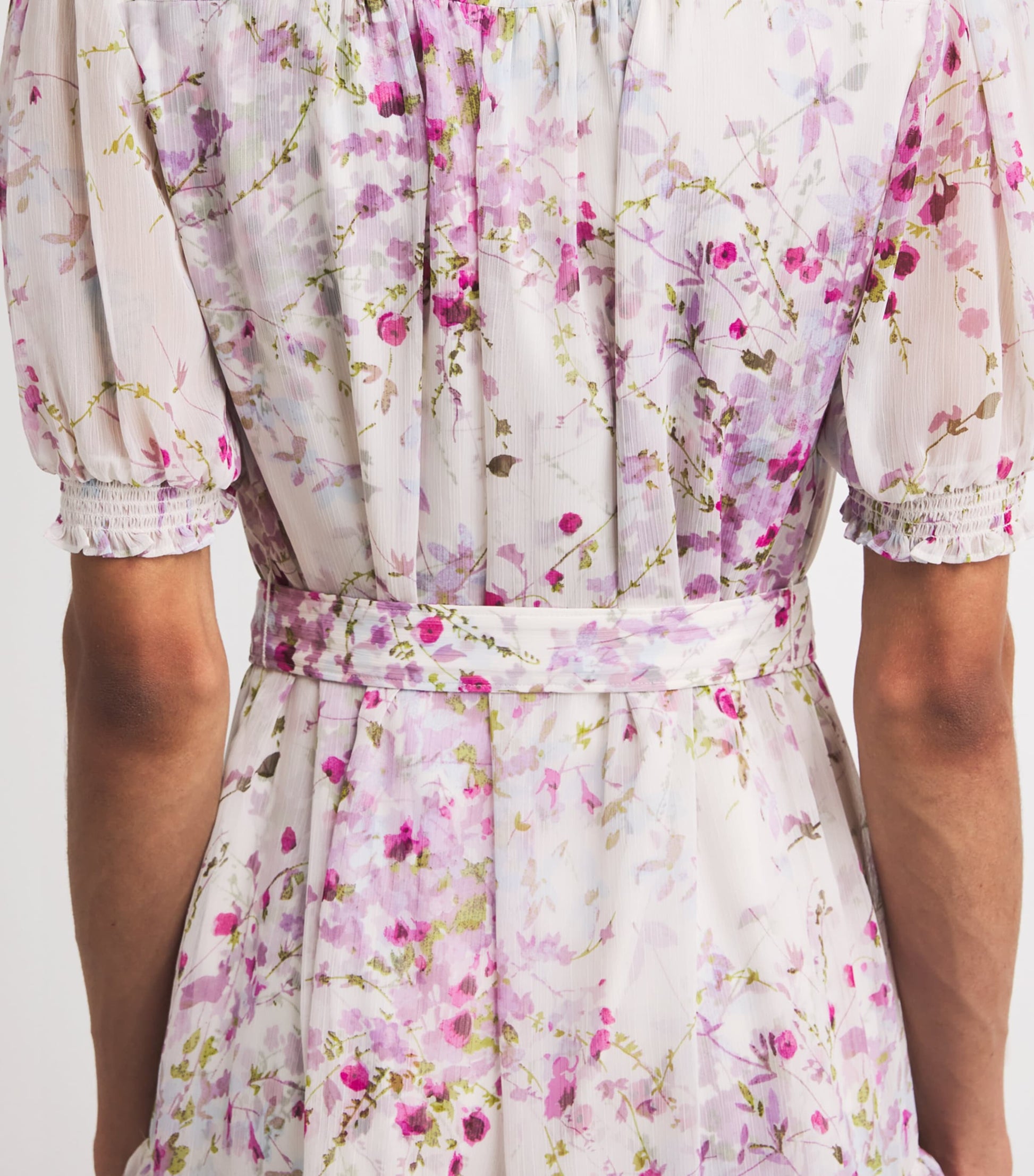 Midsummer Bloom Halbini Mini Dress