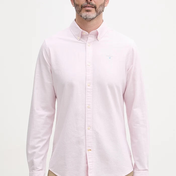 Barbour риза мъжка от памук Striped Oxtown Tailored Shirt