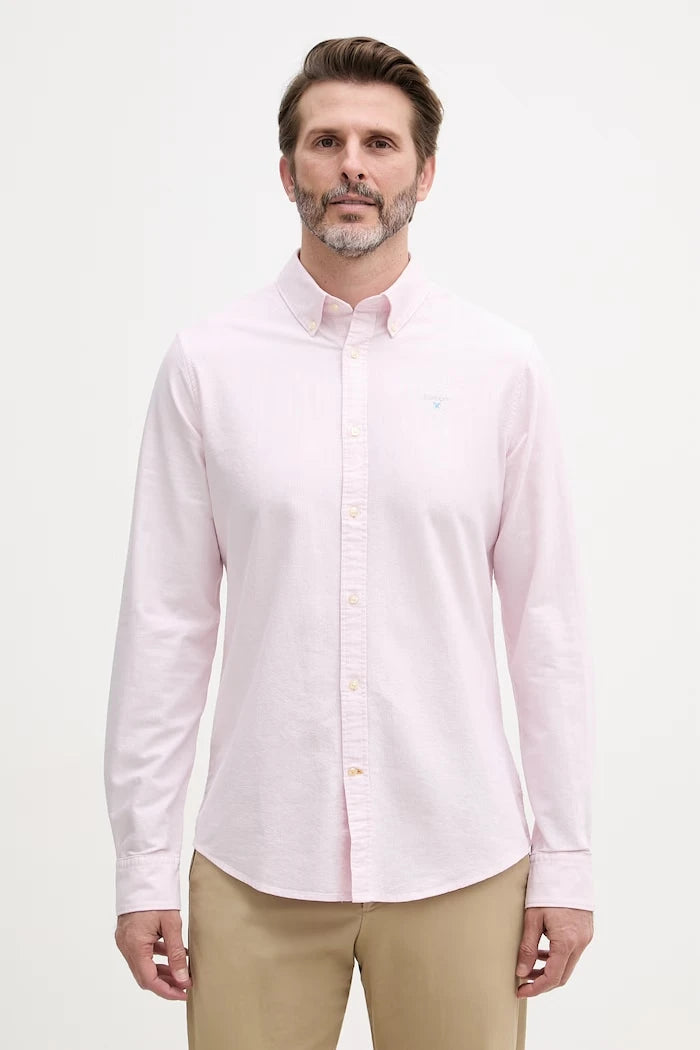 Barbour риза мъжка от памук Striped Oxtown Tailored Shirt