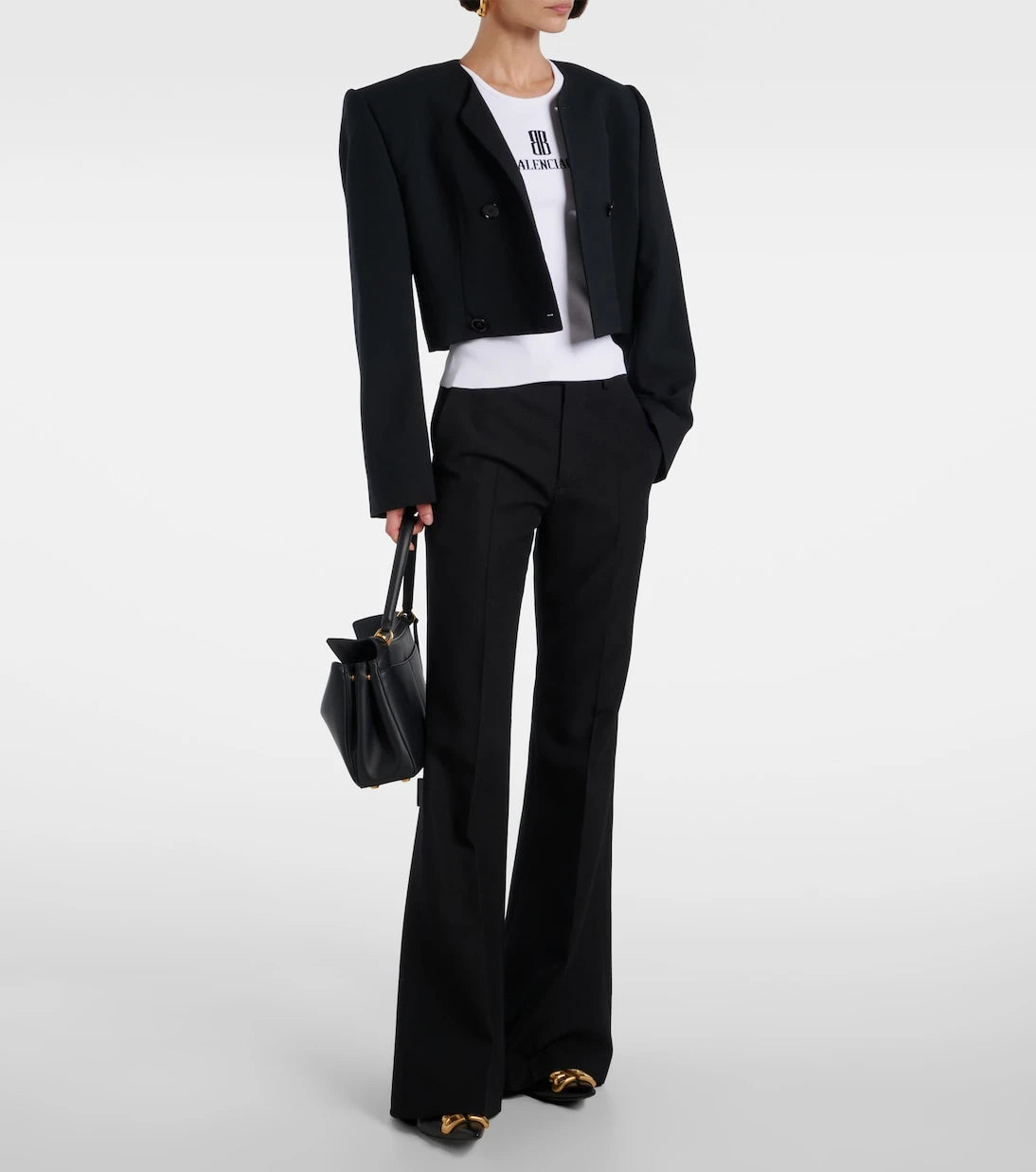 Balenciaga - توب بدون أكمام نانو بي بي المحبوك