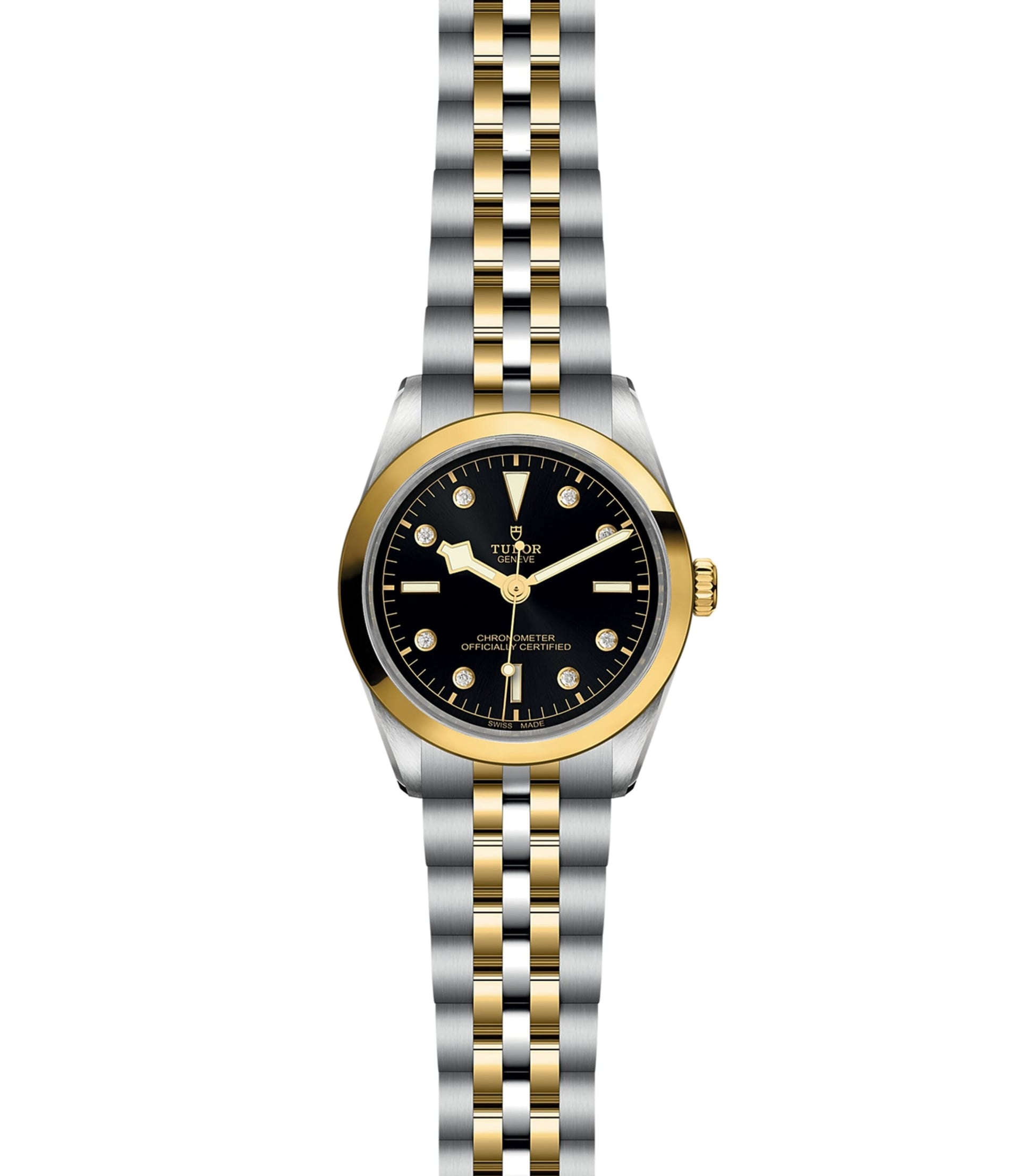 TUDOR Black Bay One Stainless Steel, Yellow Gold and Diamond Watch 36mm