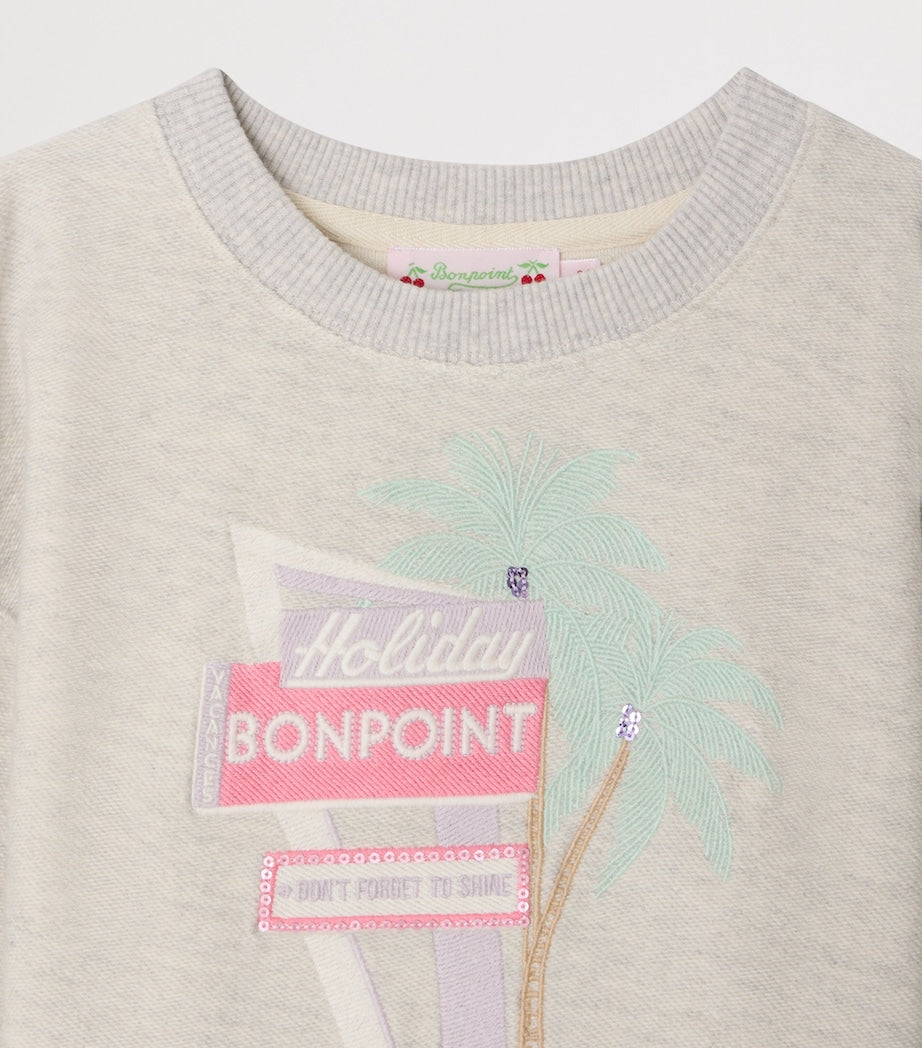 Organic Cotton-Blend Tayla Sweatshirt (4-14 Years)