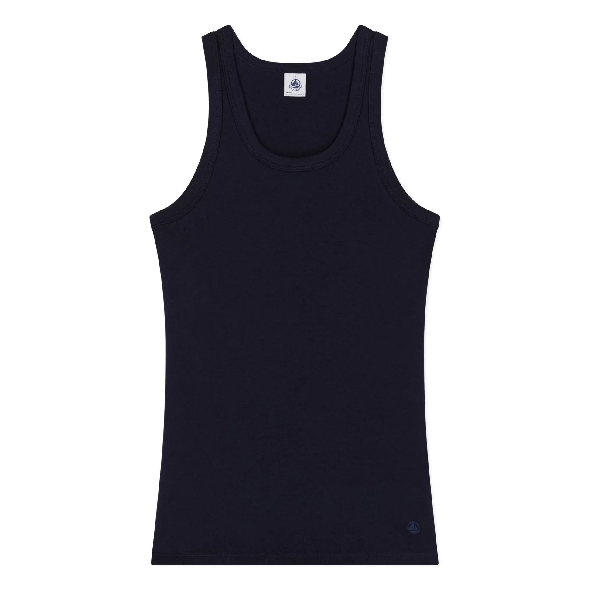 Petit Bateau - Organic cotton tank top | Black