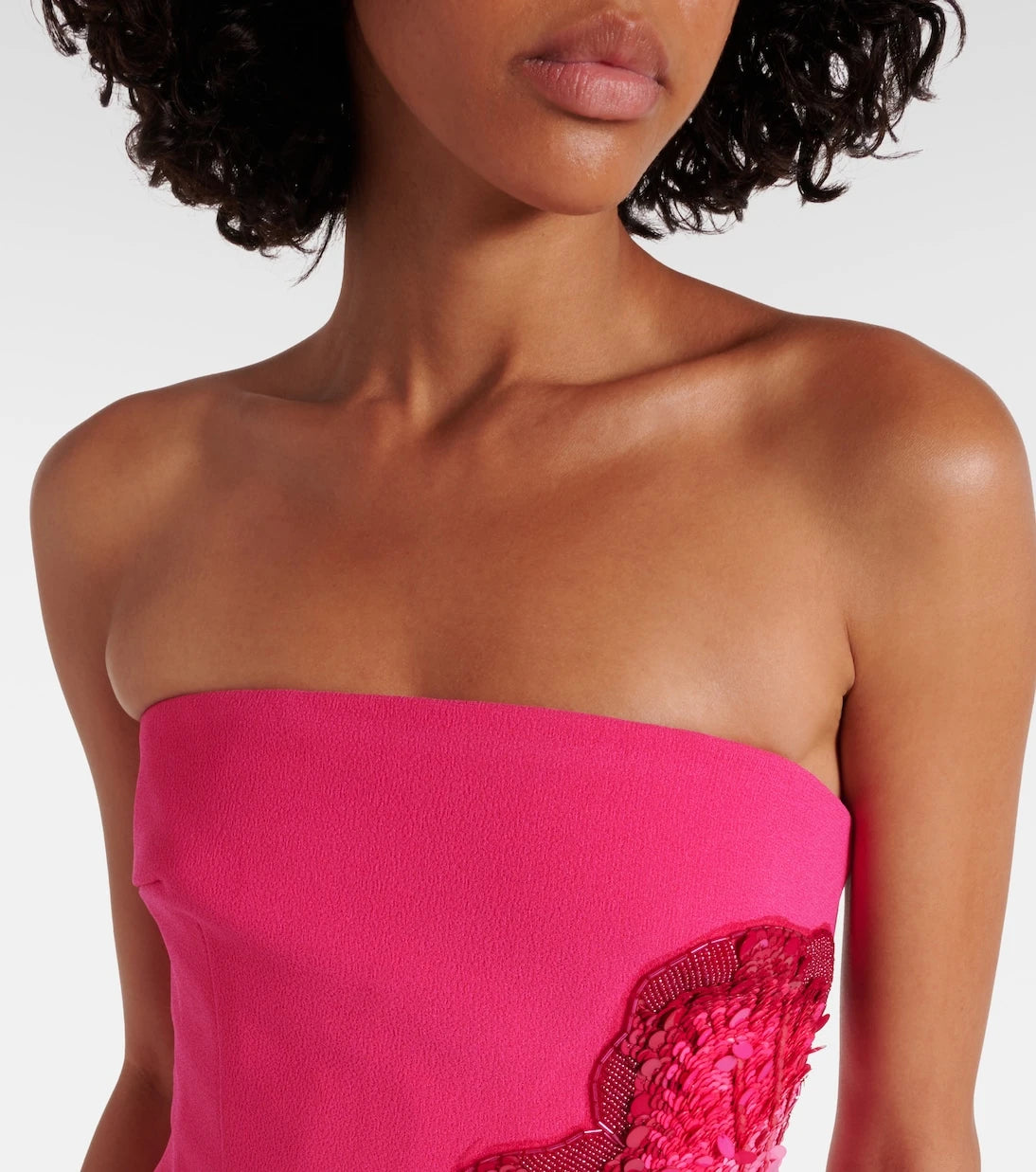 Rebecca Vallance - Layana embellished strapless gown