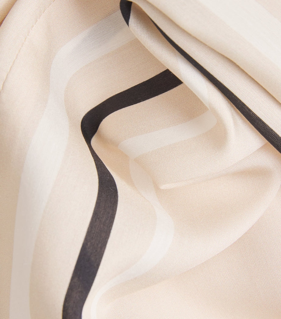 Thomson Wide-Leg Trousers SAND STRIPE