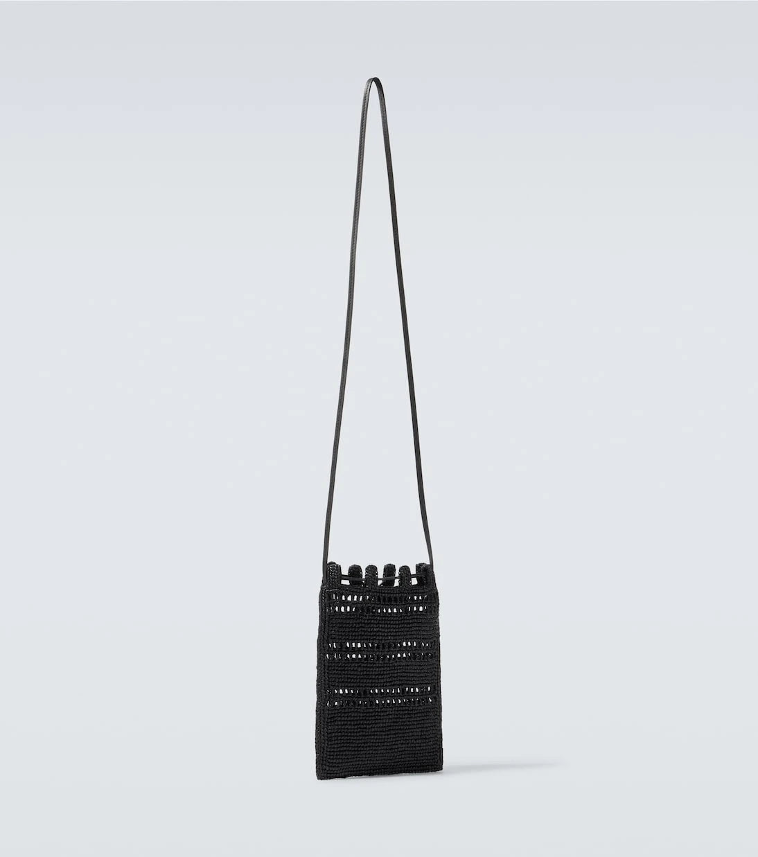 Loewe - Paula's Ibiza logo raffia crossbody bag