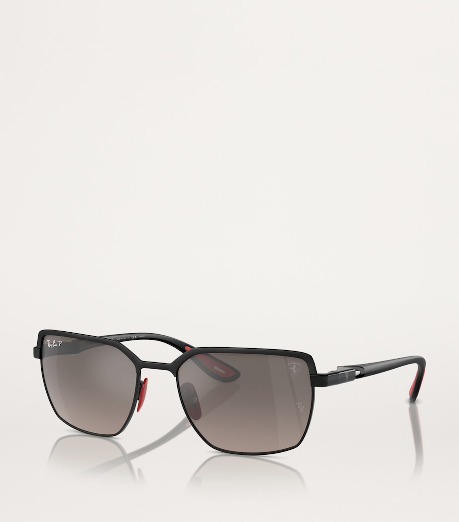 Ray-Ban Black x Scuderia Ferrari RB3743M Collection Sunglasses