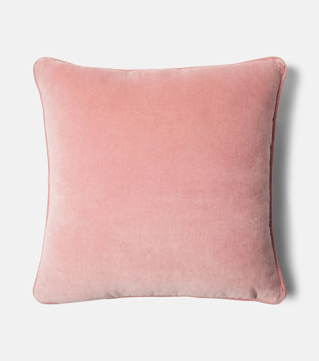 Les-Ottomans - Embroidered cotton velvet cushion