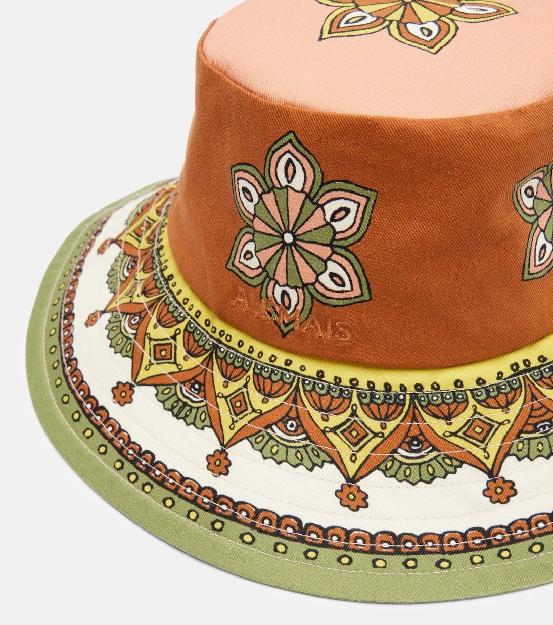 Alémais - Printed cotton fedora