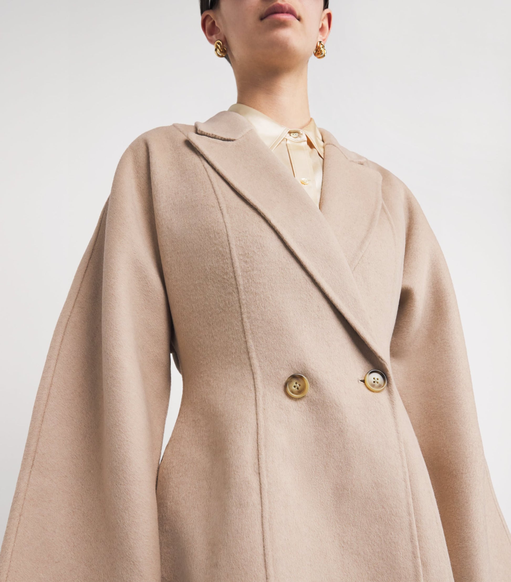 Stylein Ivory Wool-Blend Tanaro Blazer