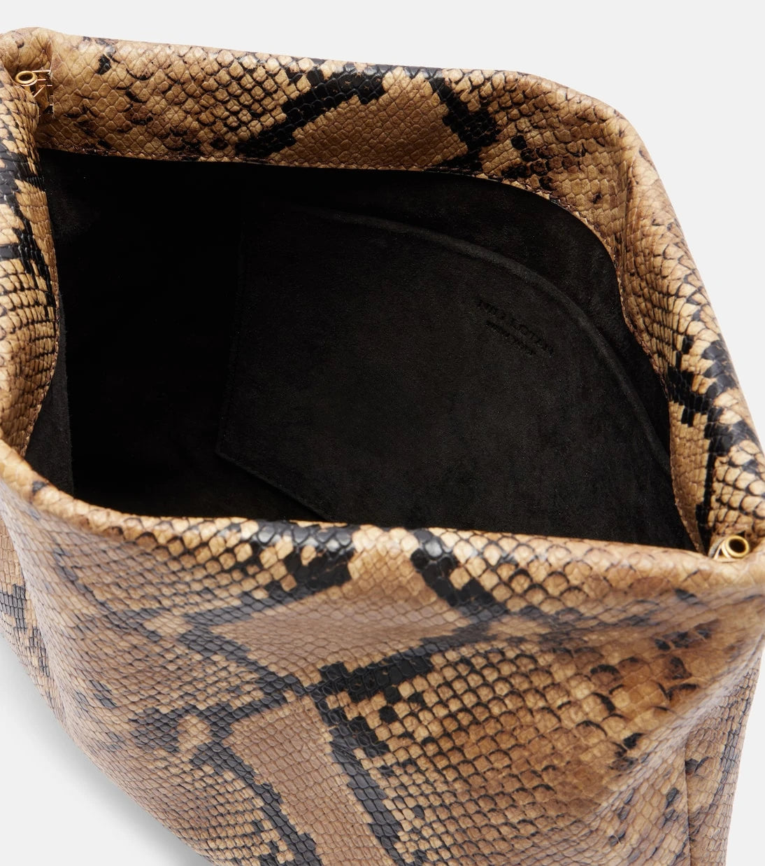 Nili Lotan - Jerry Small snake-print leather clutch