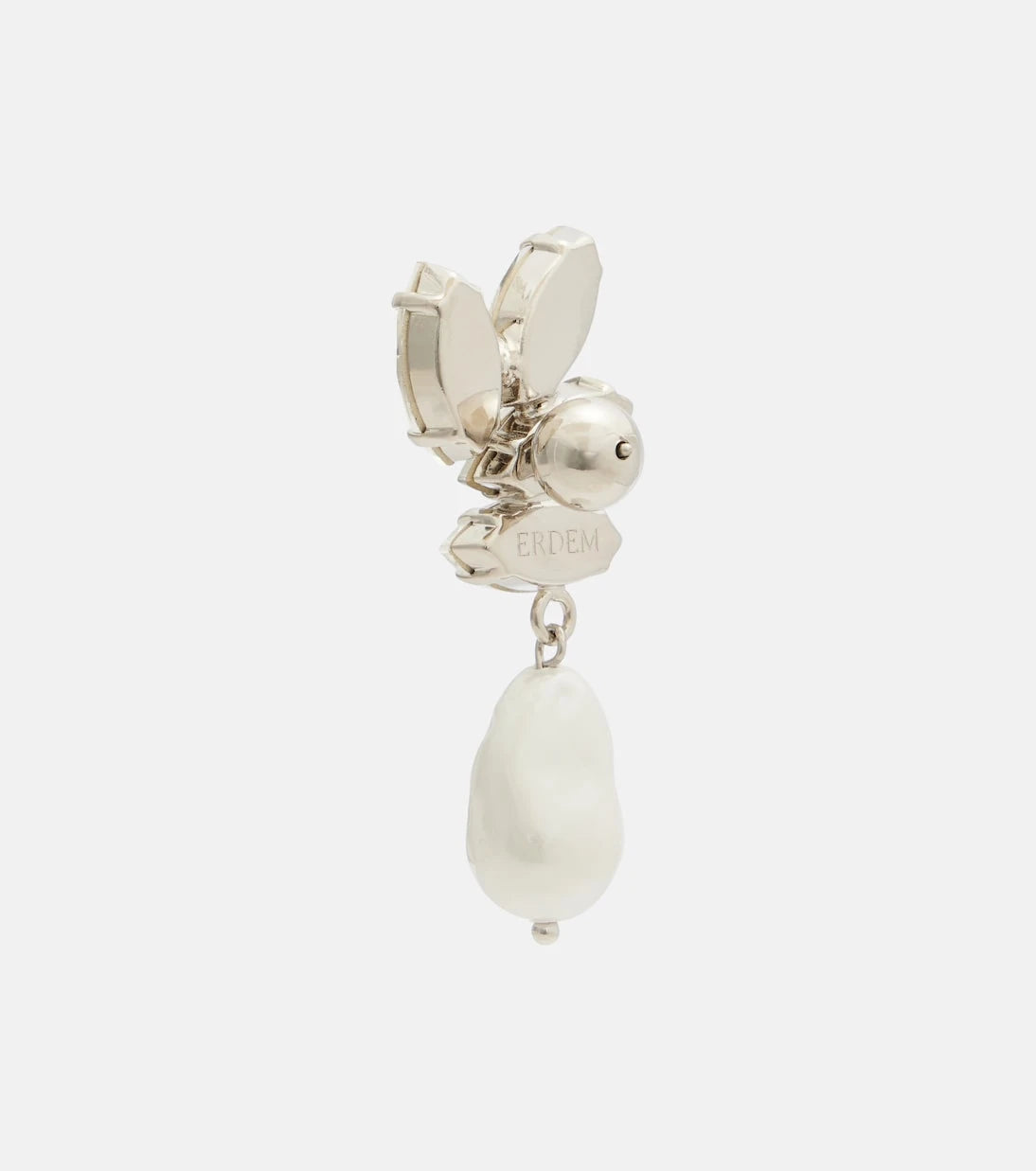 Erdem - Embellished faux-pearl drop earrings
