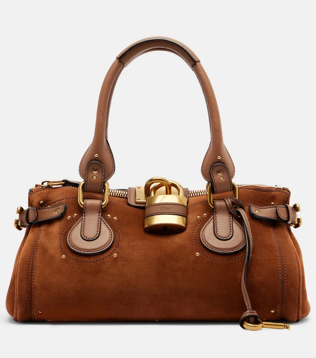 Chloé - Paddington suede shoulder bag