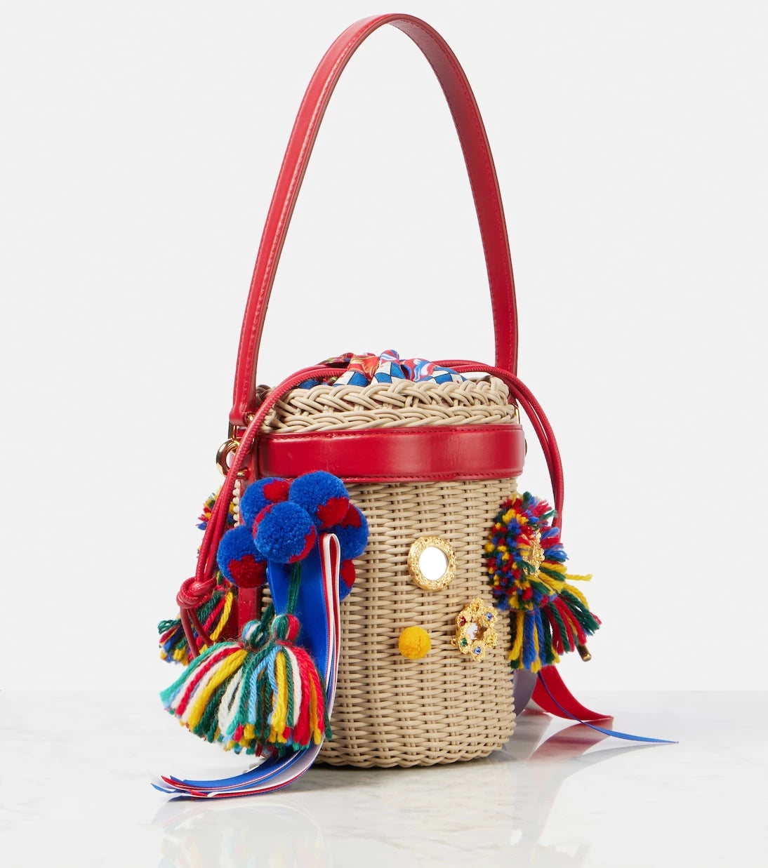 Dolce&Gabbana - حقيبة دلو تاورمينا كارلا متوسطة الحجم