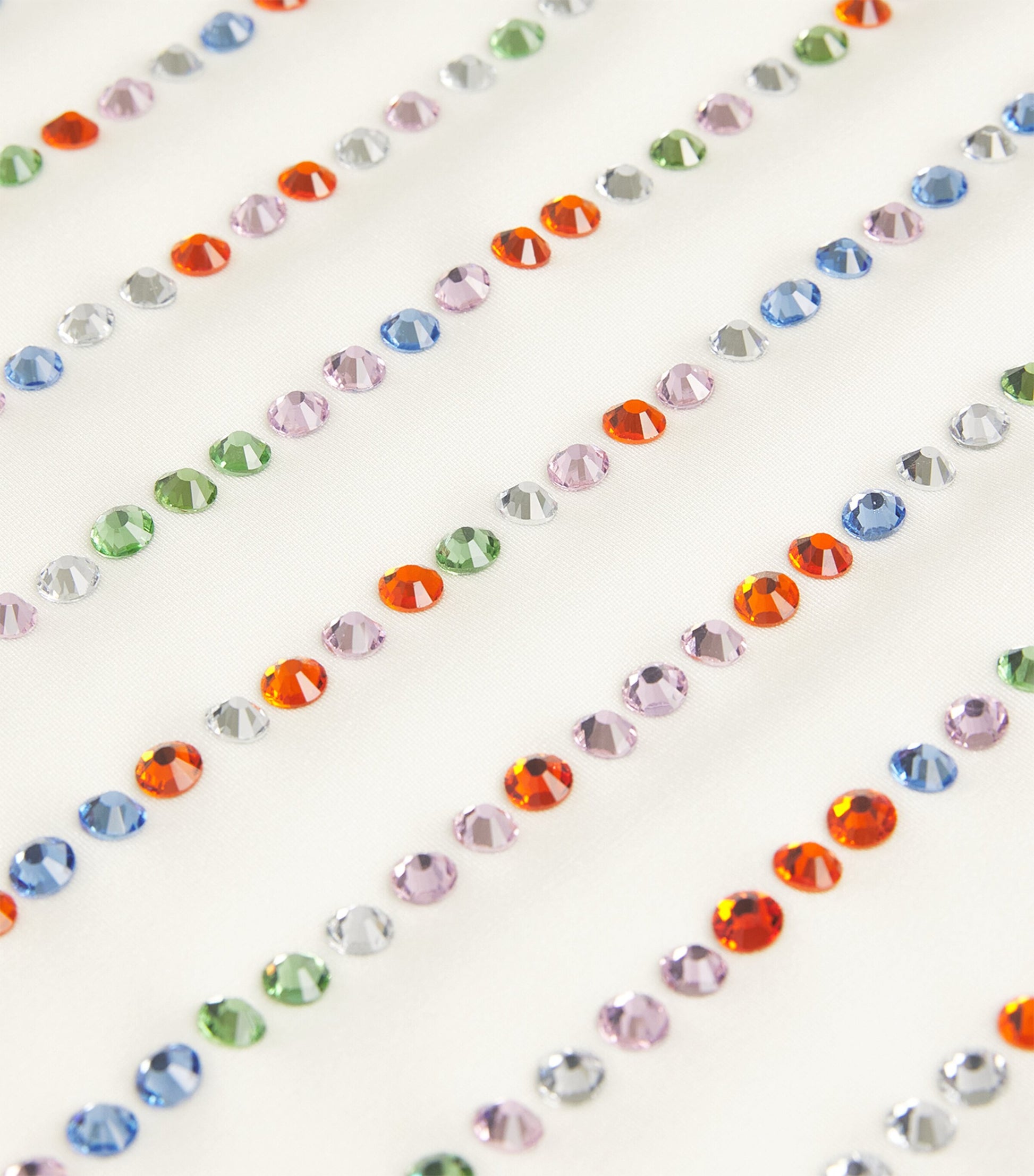 Oséree Multi Soft Gem Mini Skirt