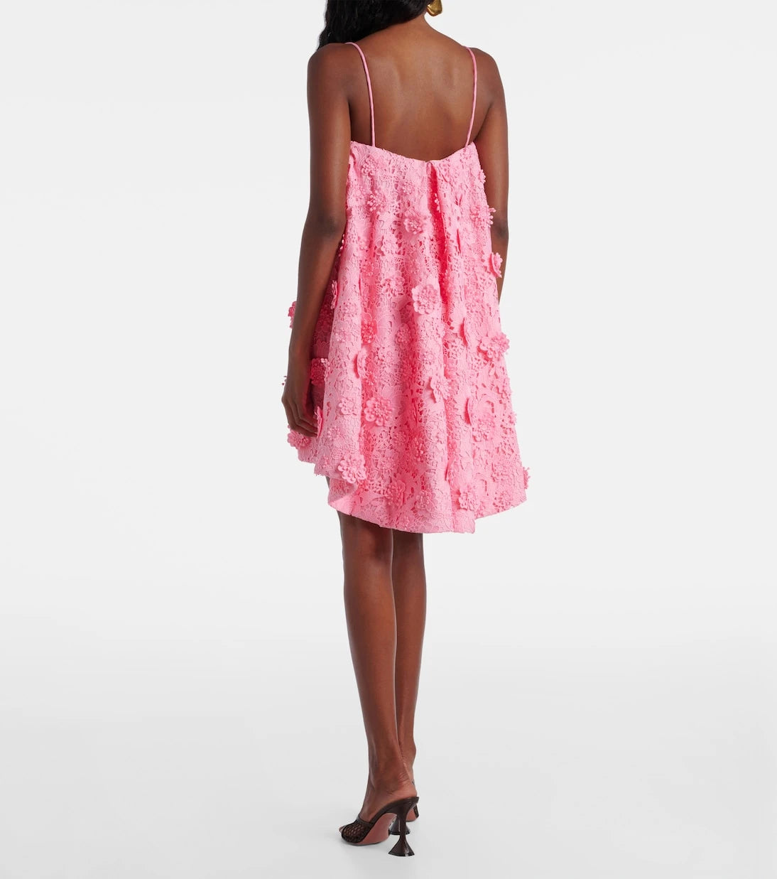 Leo Lin - Fifi floral lace minidress