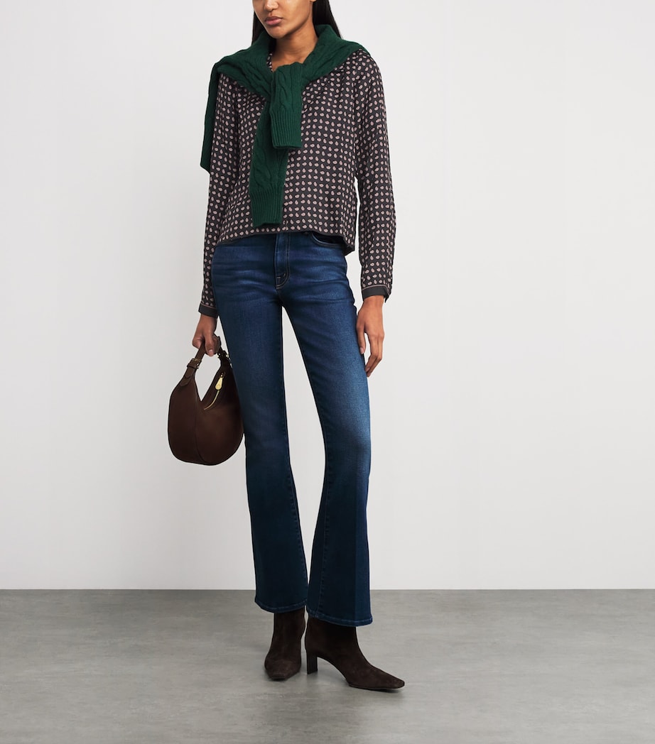 DÔEN Multi Silk-Blend Juliana Blouse