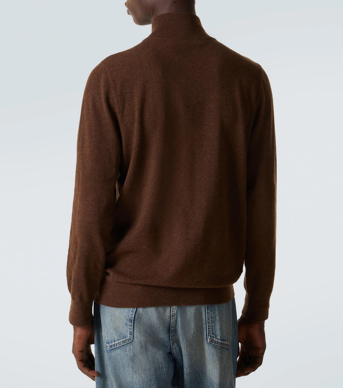 Arch4 - Mr Fenchurch cashmere half-zip sweater