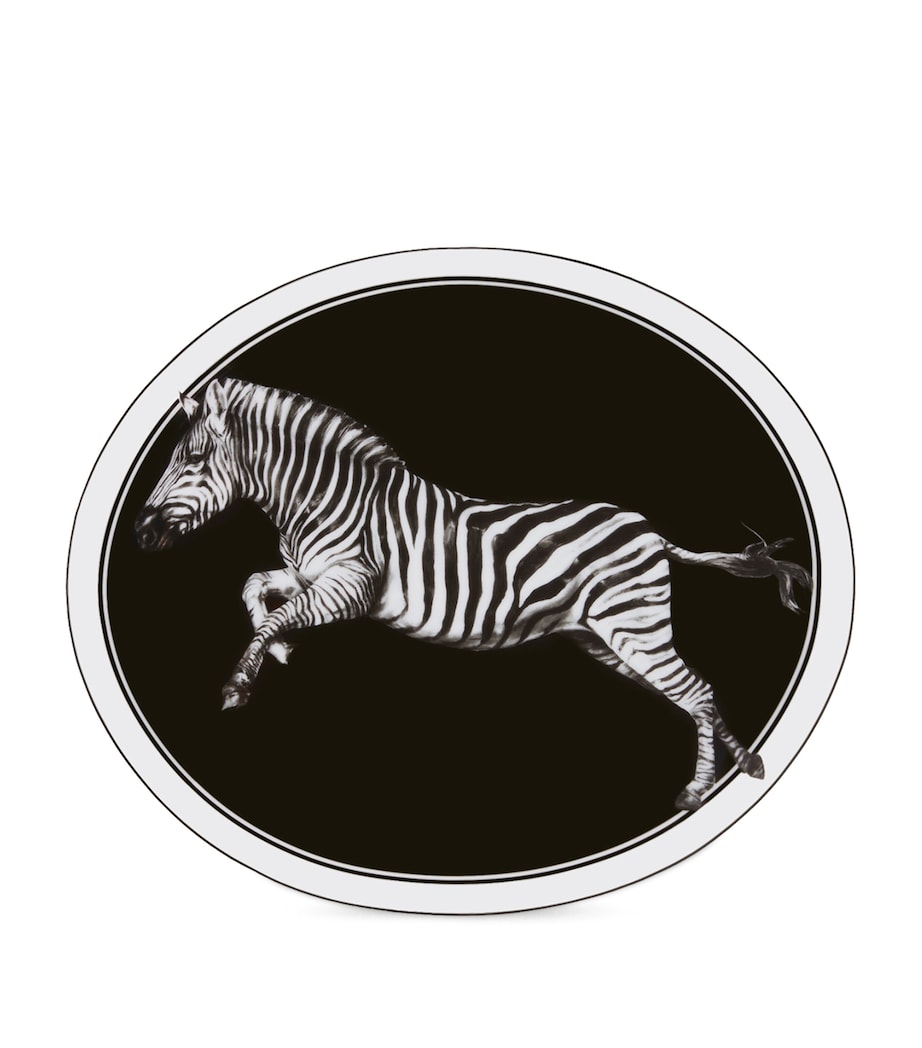 Dolce & Gabbana Casa Porcelain Zebra Serving Plate (45.5cm)