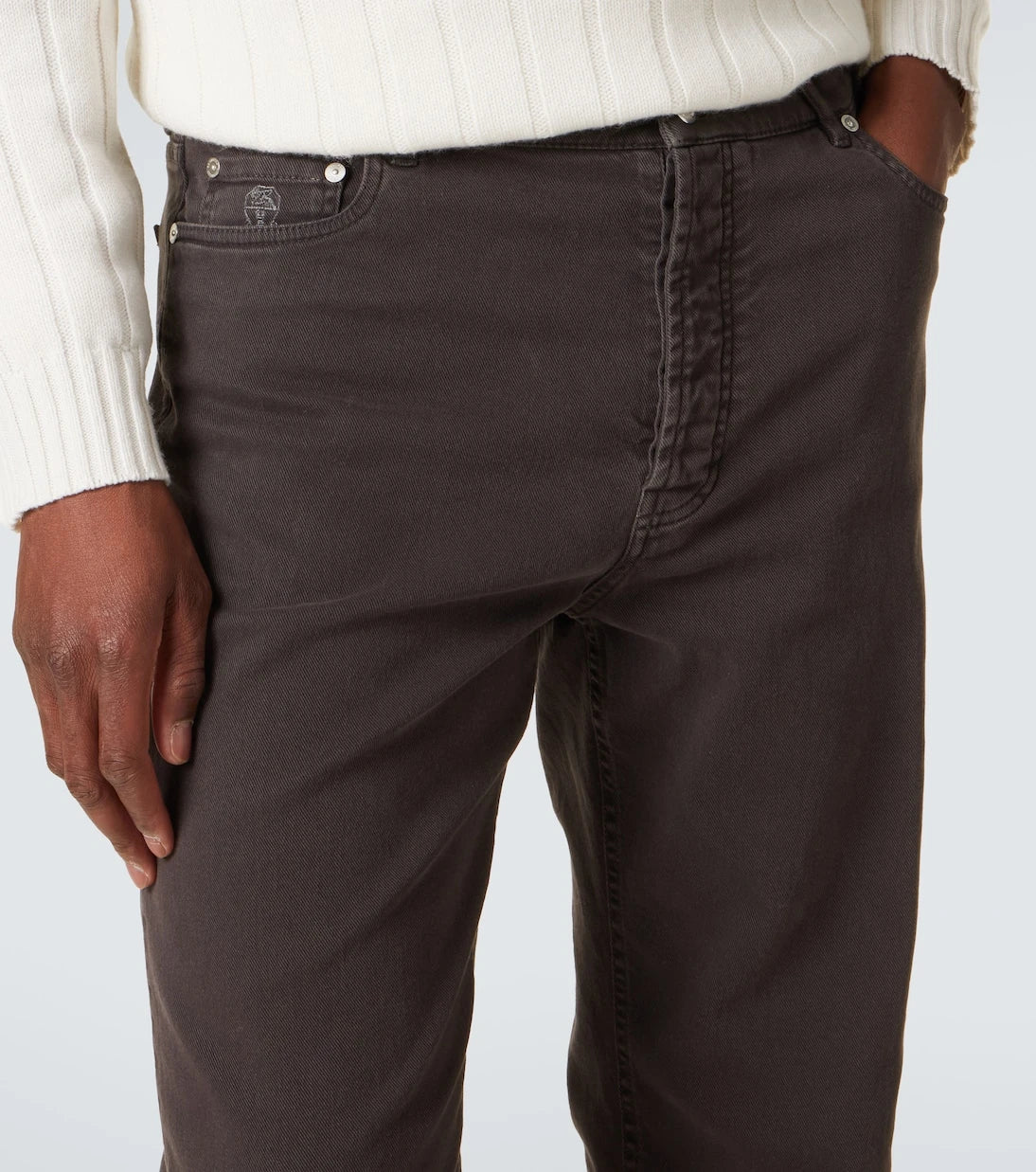 Brunello Cucinelli - Mid-rise straight jeans