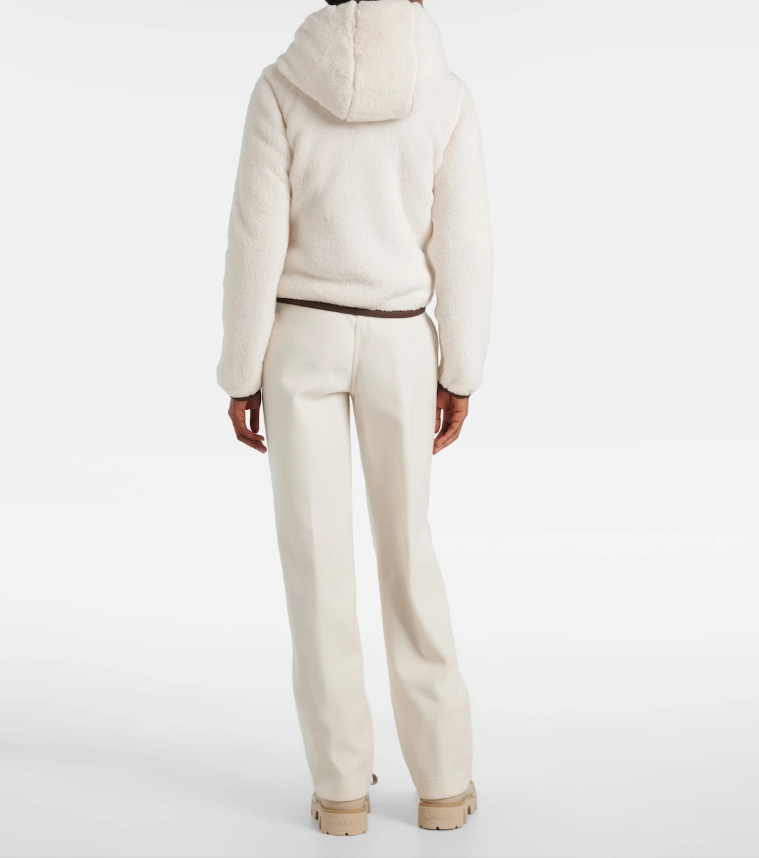 Moncler Grenoble - Hooded fleece down jacket
