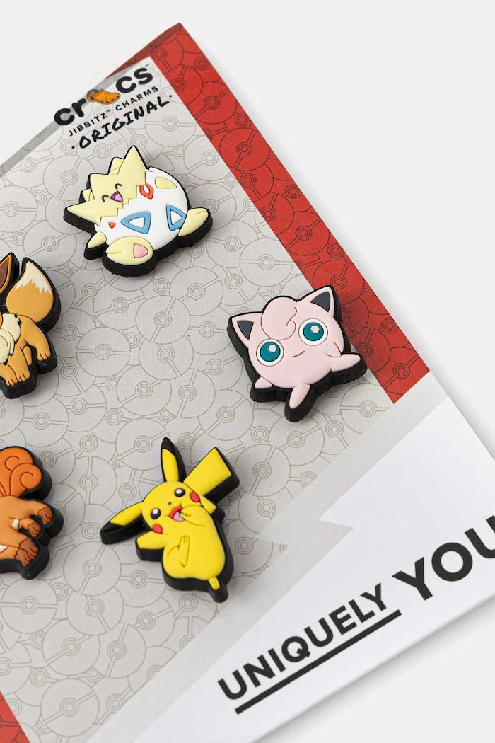 Crocs за деца значки за обувки Pokemon Character 5 Pck