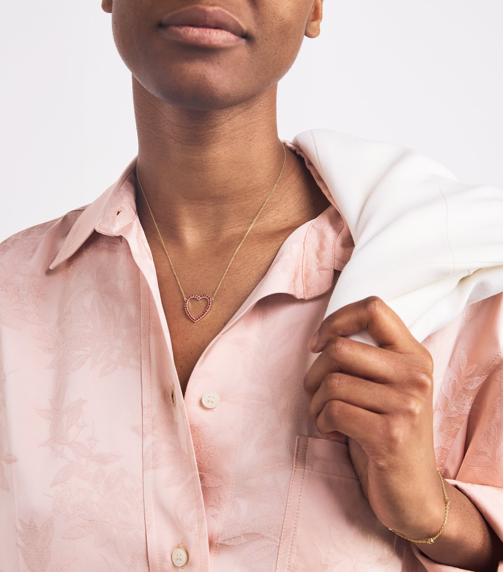 Yellow Gold and Ruby Edith Bracelet